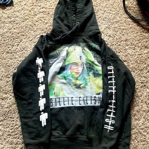 A Billie Eilish hoddie